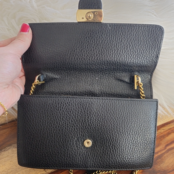 SOLD ☢️ Authentic Gucci interlocking WOC black - Picture 8 of 13